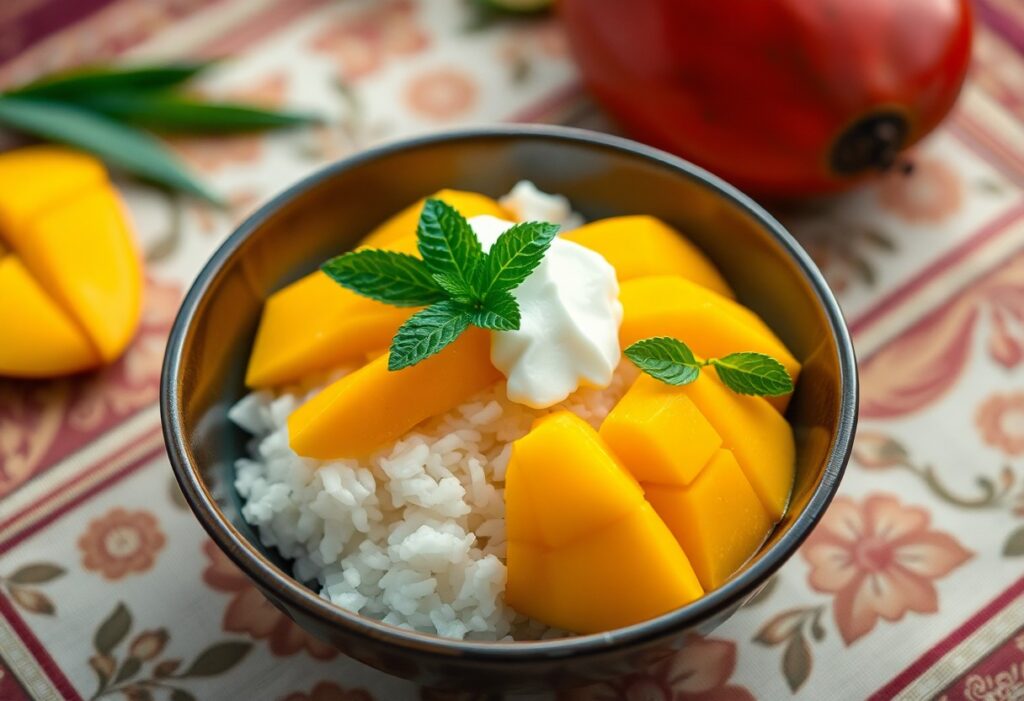 Riz Gluant Mangue Thaï