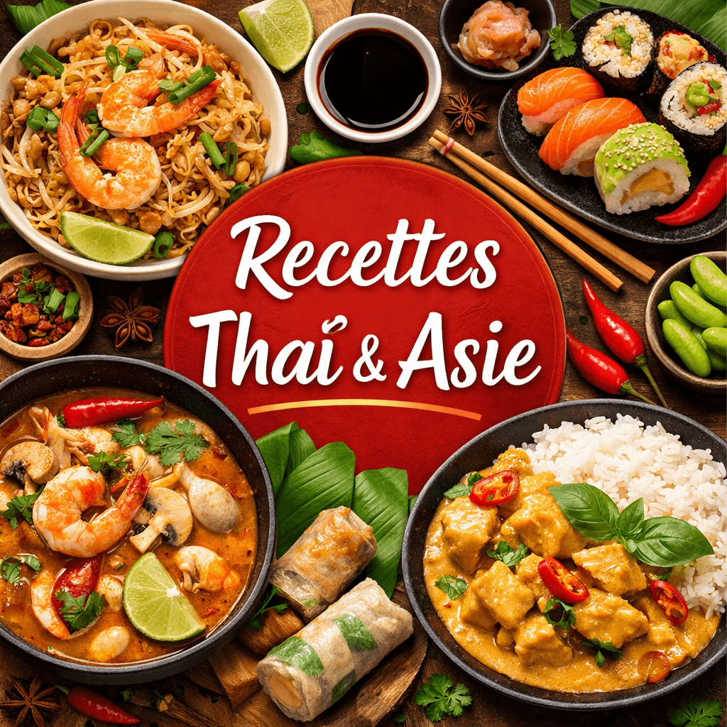 Tuile 🍜 Recettes thaï & Asie