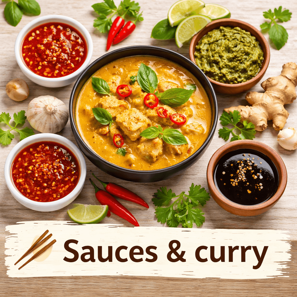 Tuile 🥢 Sauces & curry