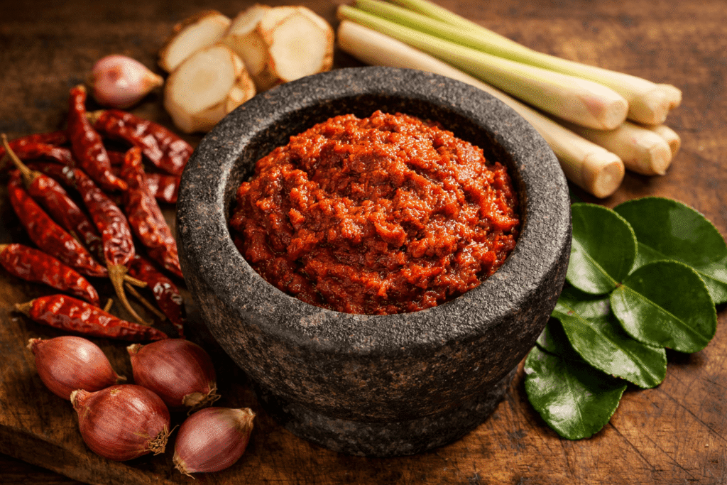 Pâte Rouge Pâte de curry rouge thaïe : ingrédients, saveurs et conseils pour bien ...